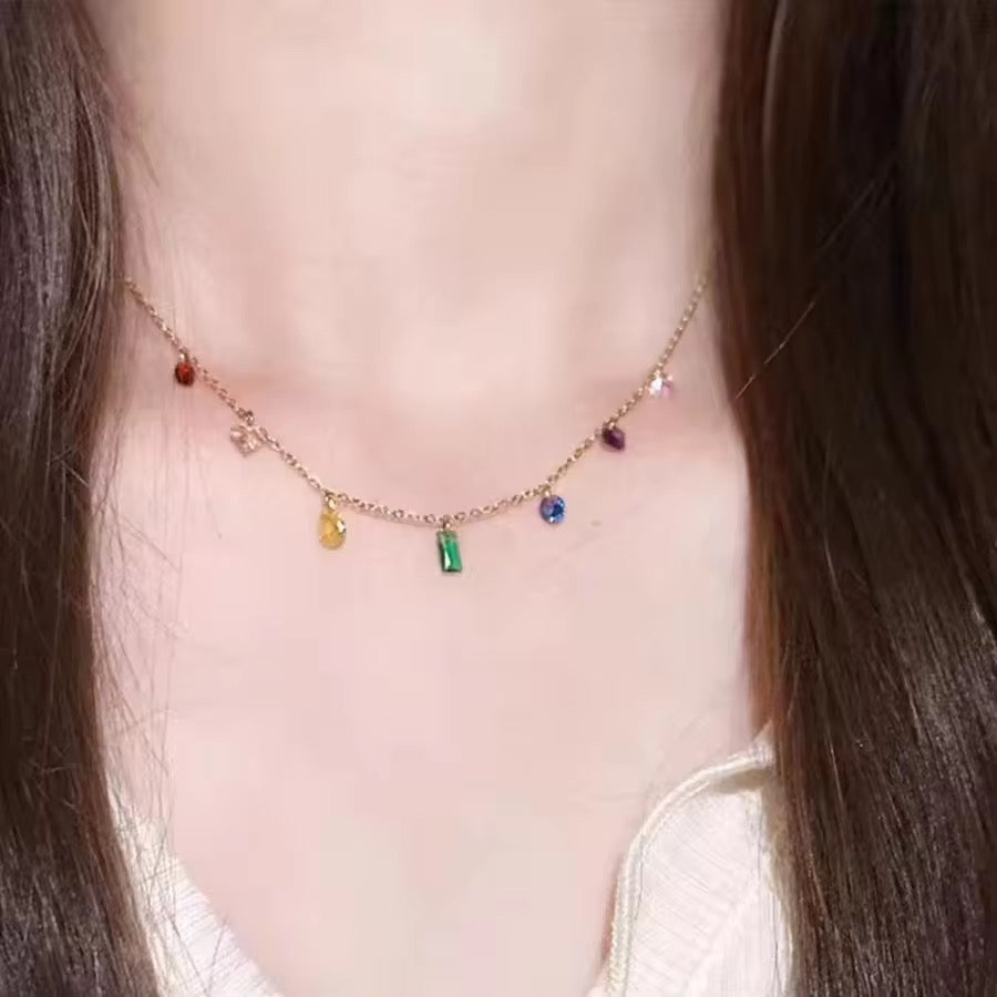 Crystal Charm Necklace