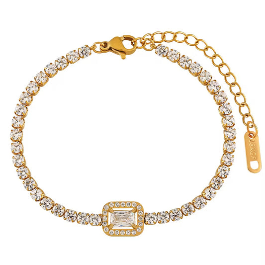 Radiant Charm Tennis Bracelet