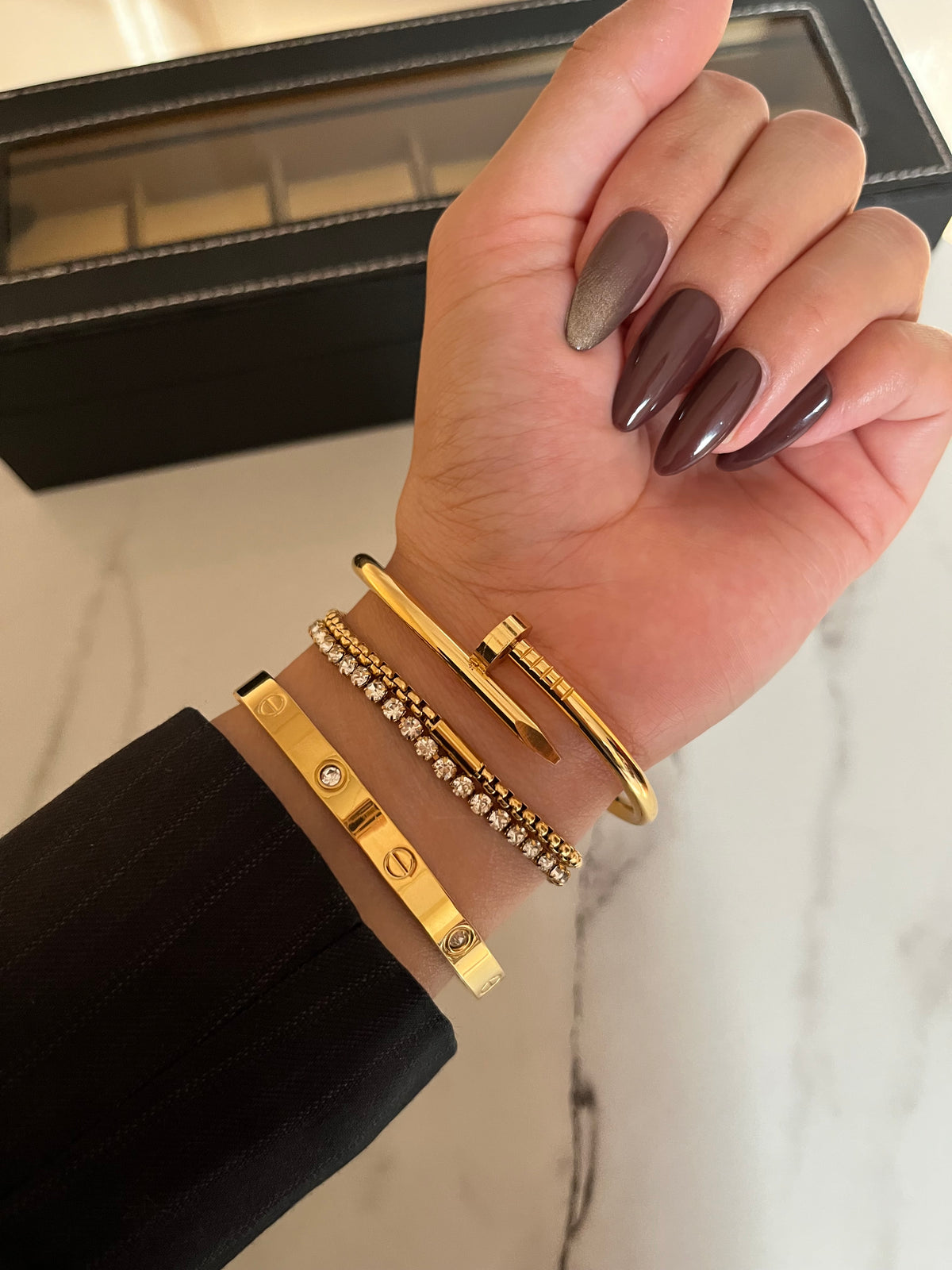Nail X Cartier Stack