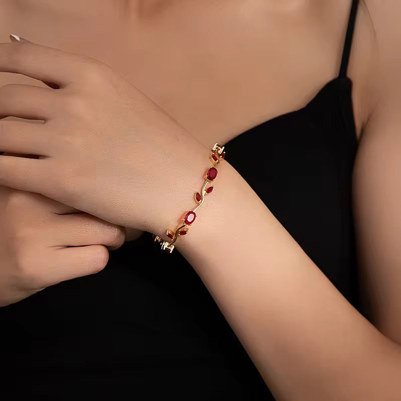 Tulip Bracelet X Red Shade