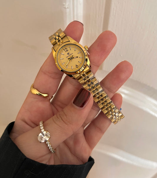 ✨EXCLUSIVE GOLD BRAIDED WATCH X GOLDEN DAIL✨