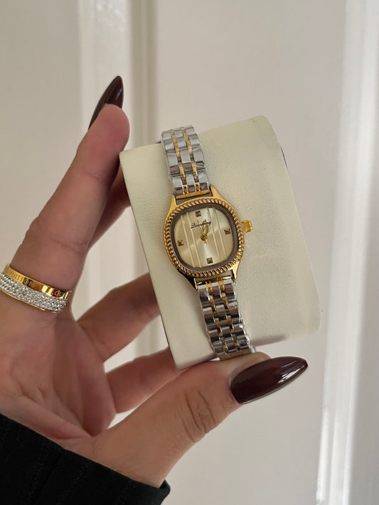 Monarque Two Tone Dail Watch