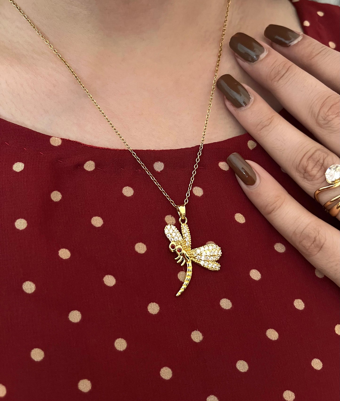 DRAGON FLY NECKLACE