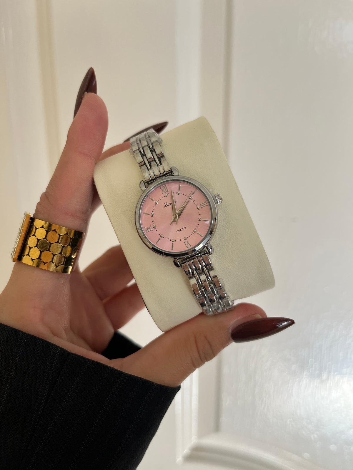 Rosaline Silver Watch