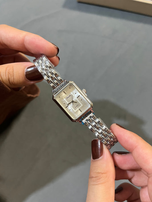 Midnight Squarish-galaxy silver dial