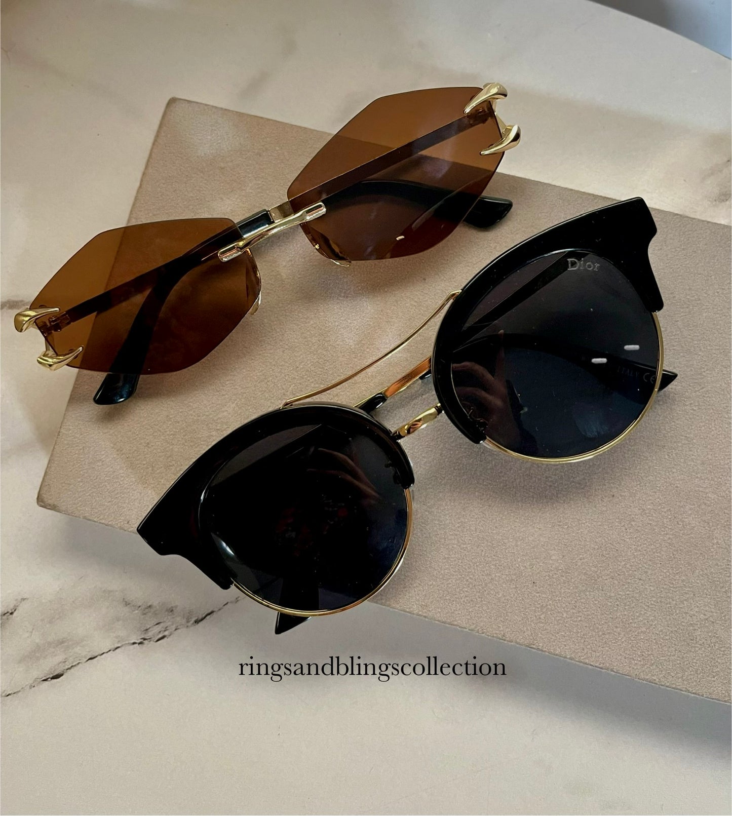 DIOR RETRO BLACK SHADES