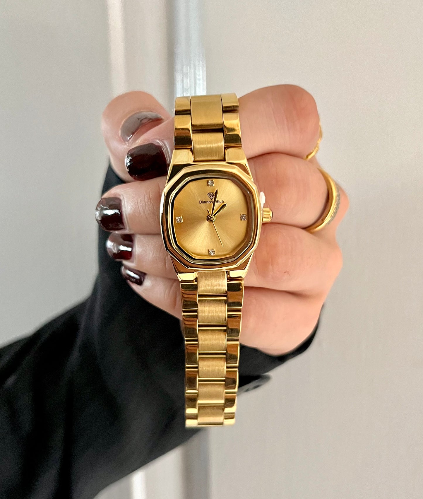 DIAMOND DUSK X GOLD WATCH