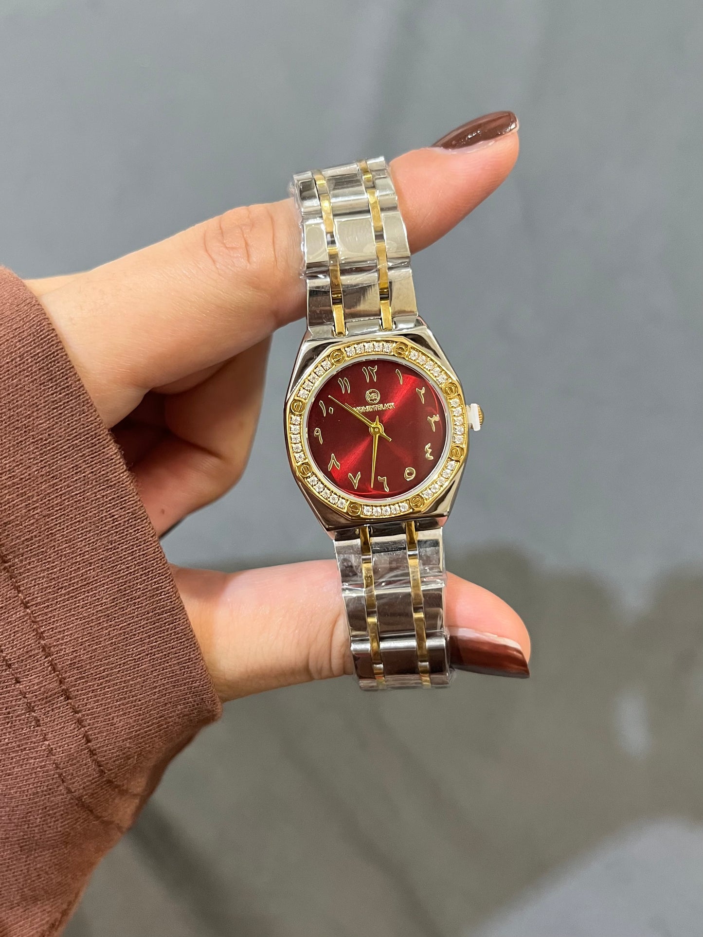 Mount Royale Watch-ruby dial