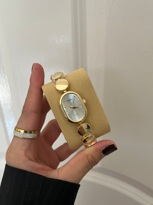 Dynasty White Dail Watch