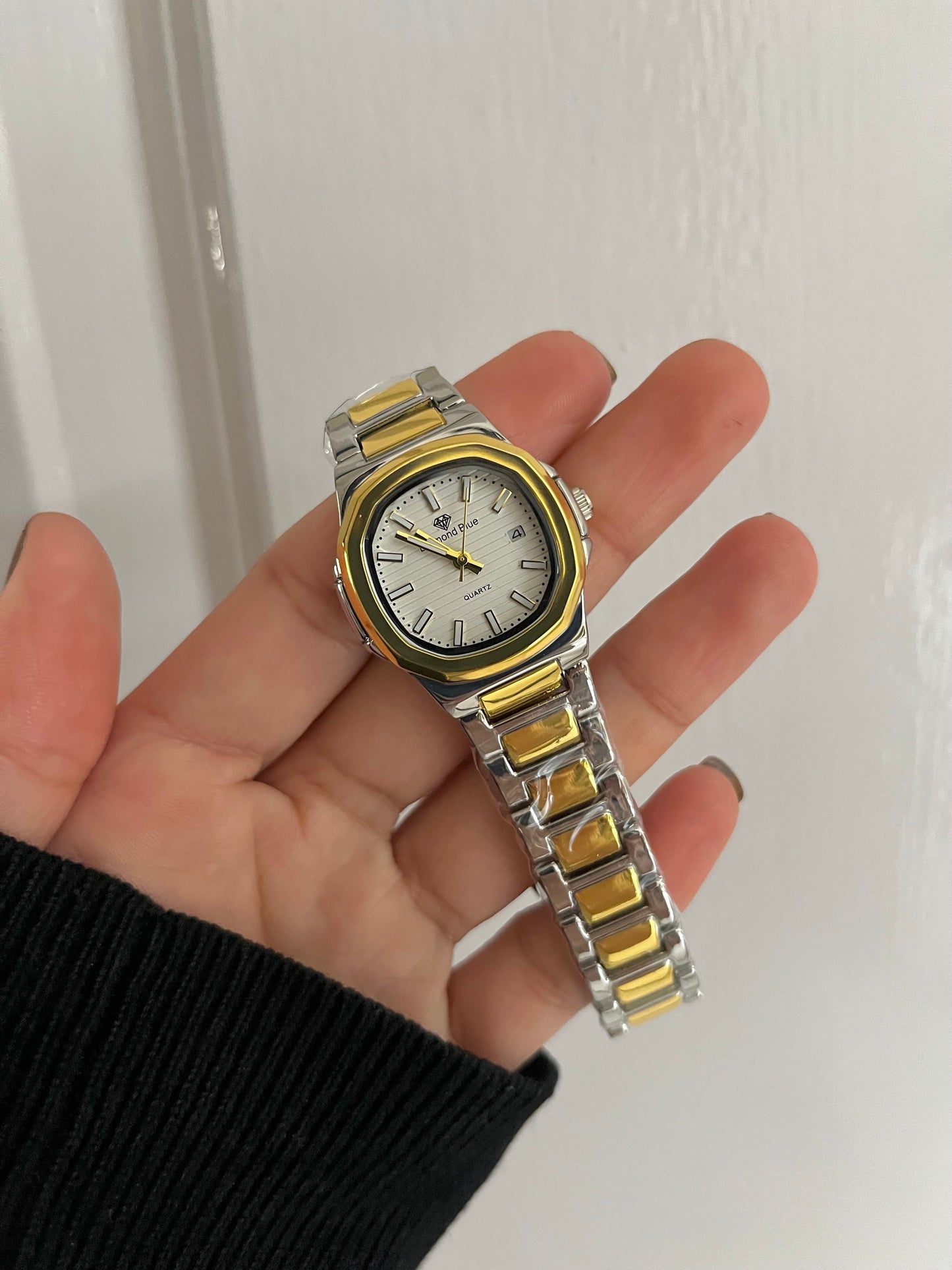 TWO TONE Gold Aura Watch