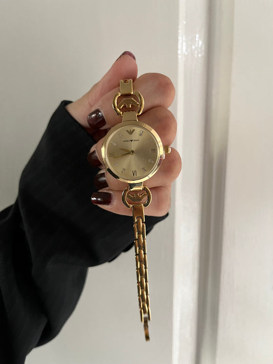 EMPORIO ARMANI GOLDEN DAIL WATCH