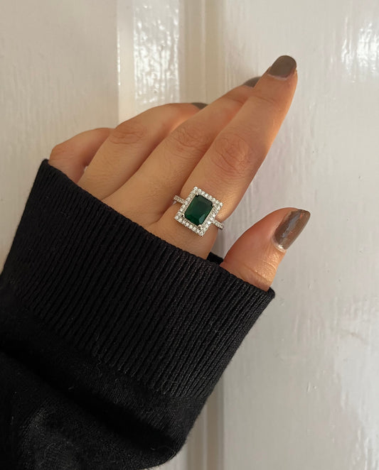 Serenity Emerald Ring