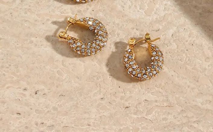 Estelle Bling Hoops