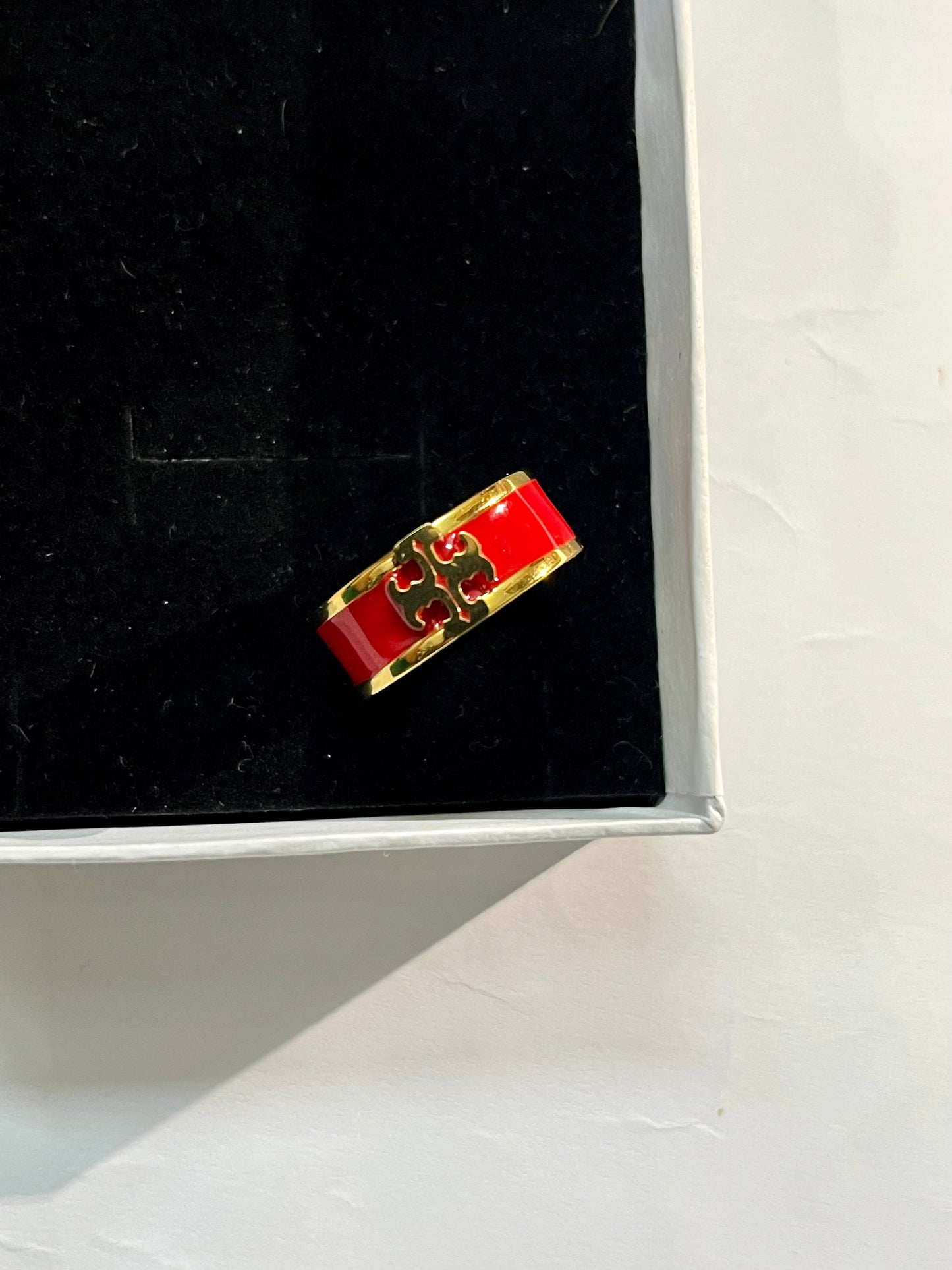 ✨RED ENAMEL SET