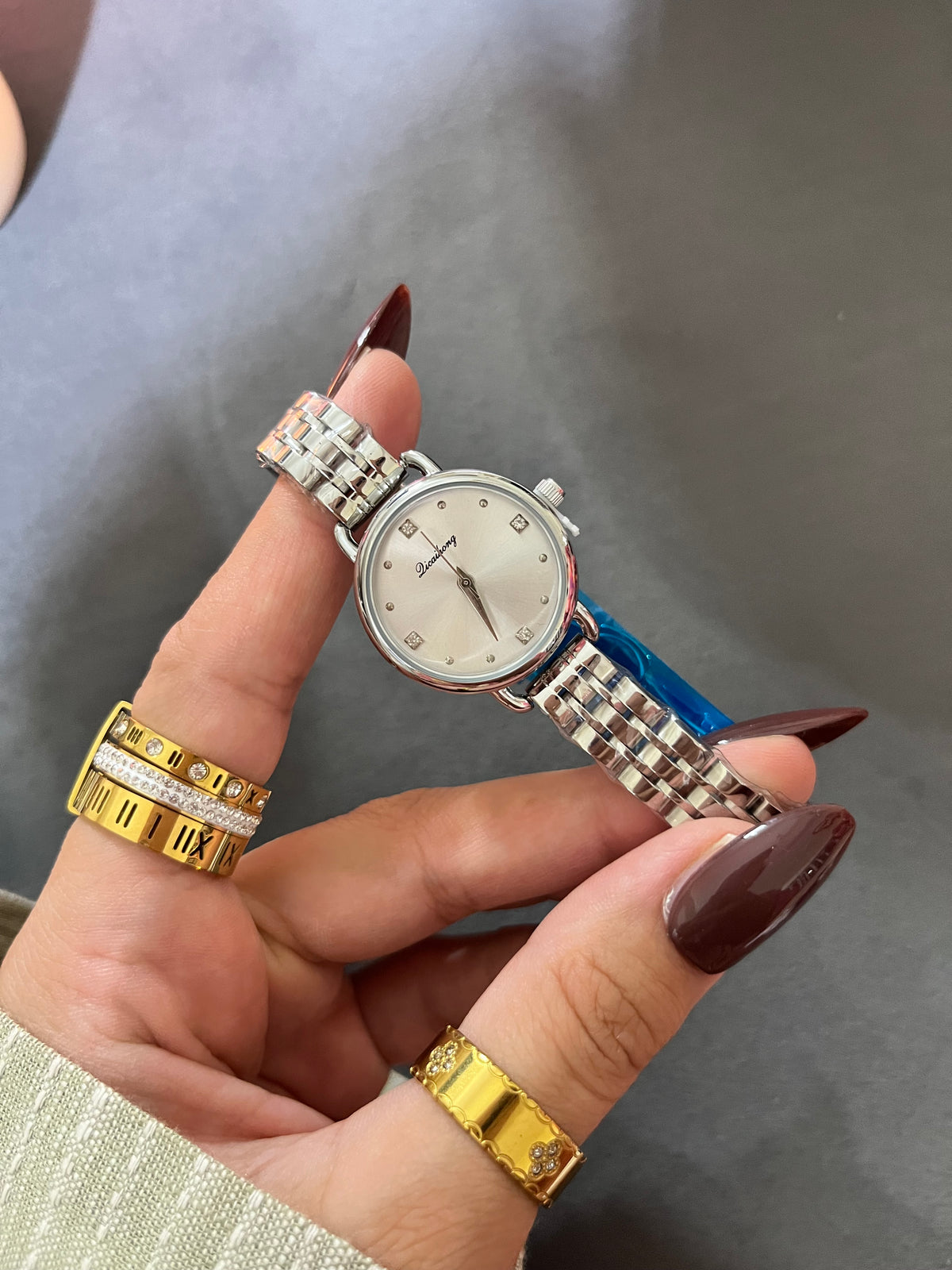 Starlight Silver Timepiece