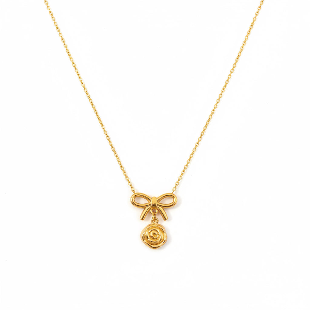 Bow Rosie Pendant Chain