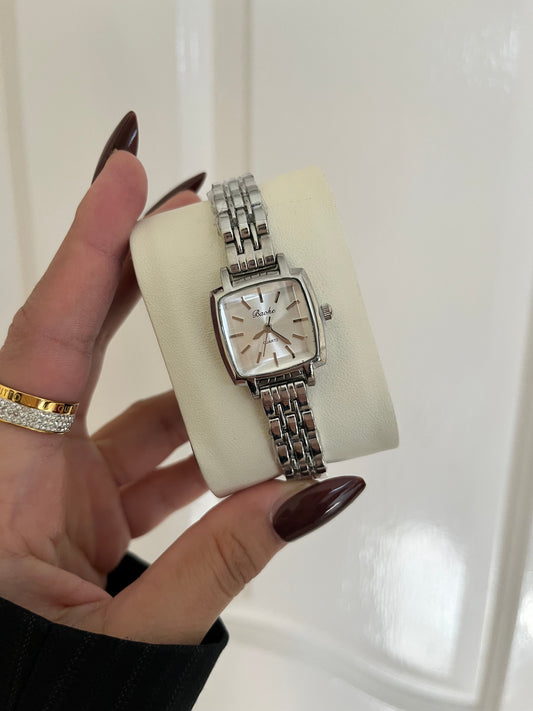 Serenity Timepiece-Silvery Dial
