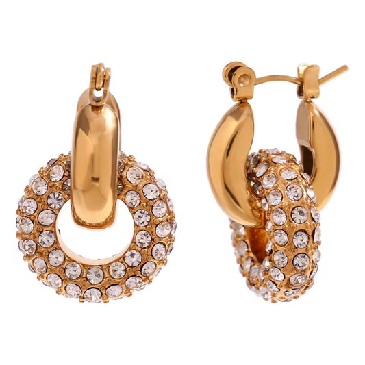 MINI MARVELS HOOPS-18k