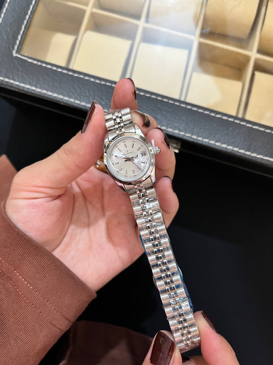 White Diamond Dial watch