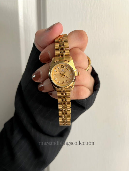 ✨EXCLUSIVE GOLD BRAIDED WATCH X GOLDEN DAIL✨