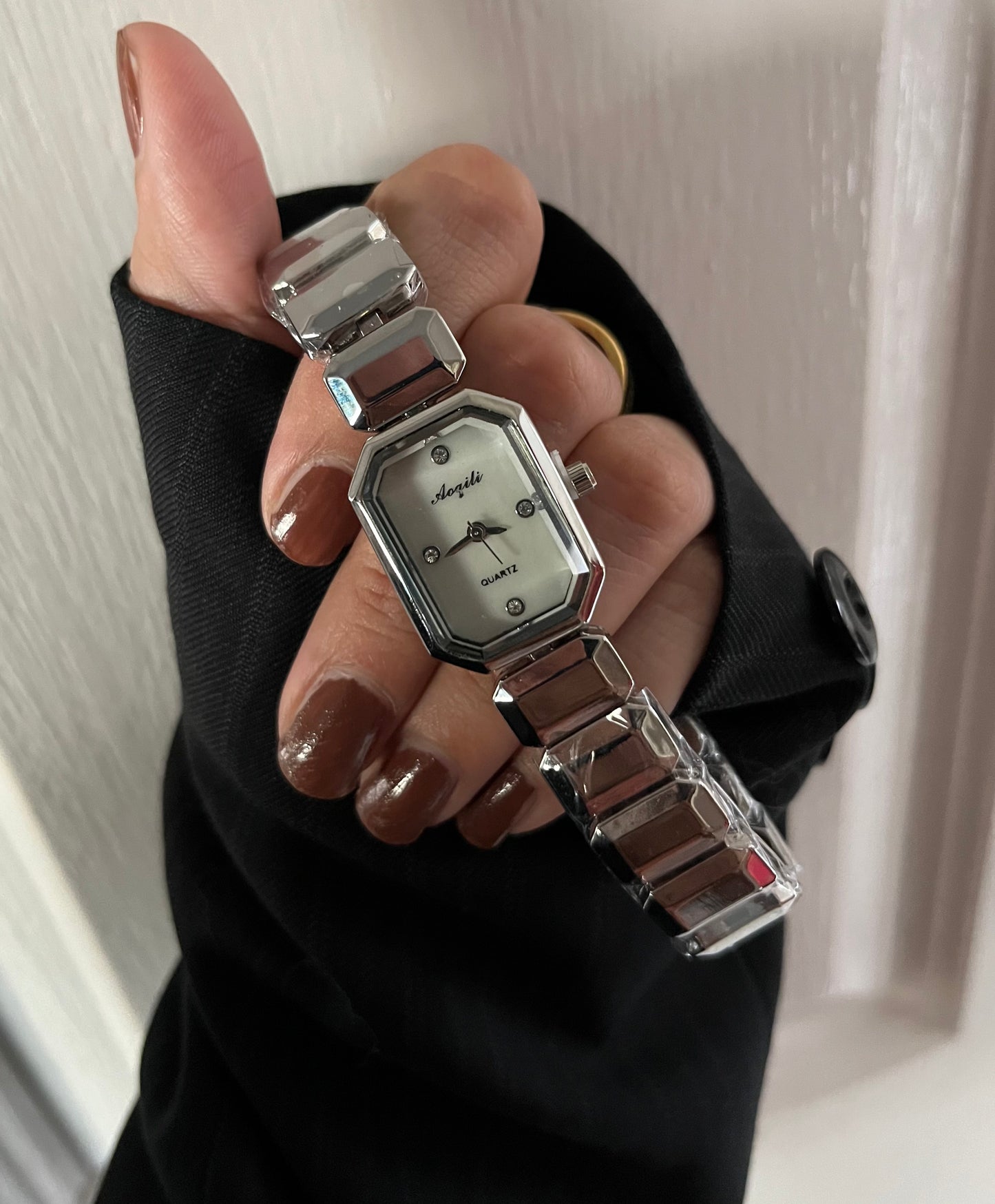 Elysian Silver Timepiece