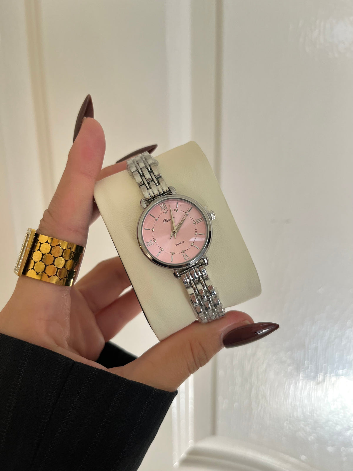 Rosaline Silver Watch