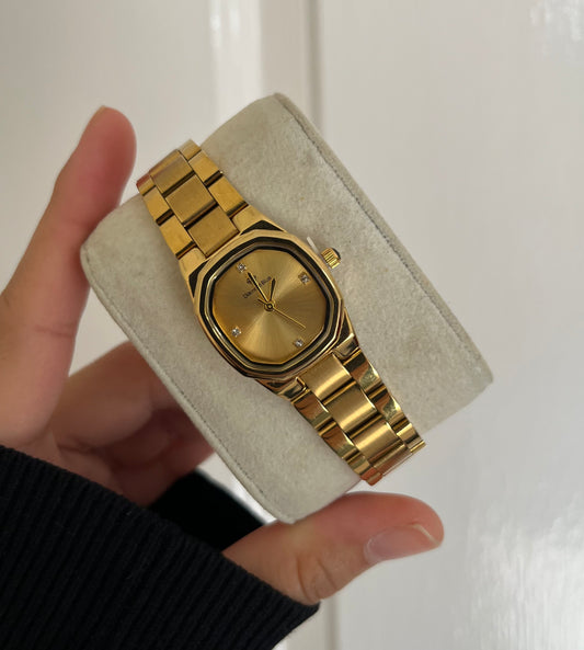 DIAMOND DUSK X GOLD WATCH