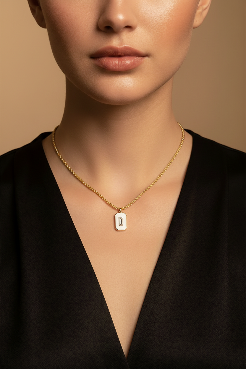 The Prism Tag Necklace