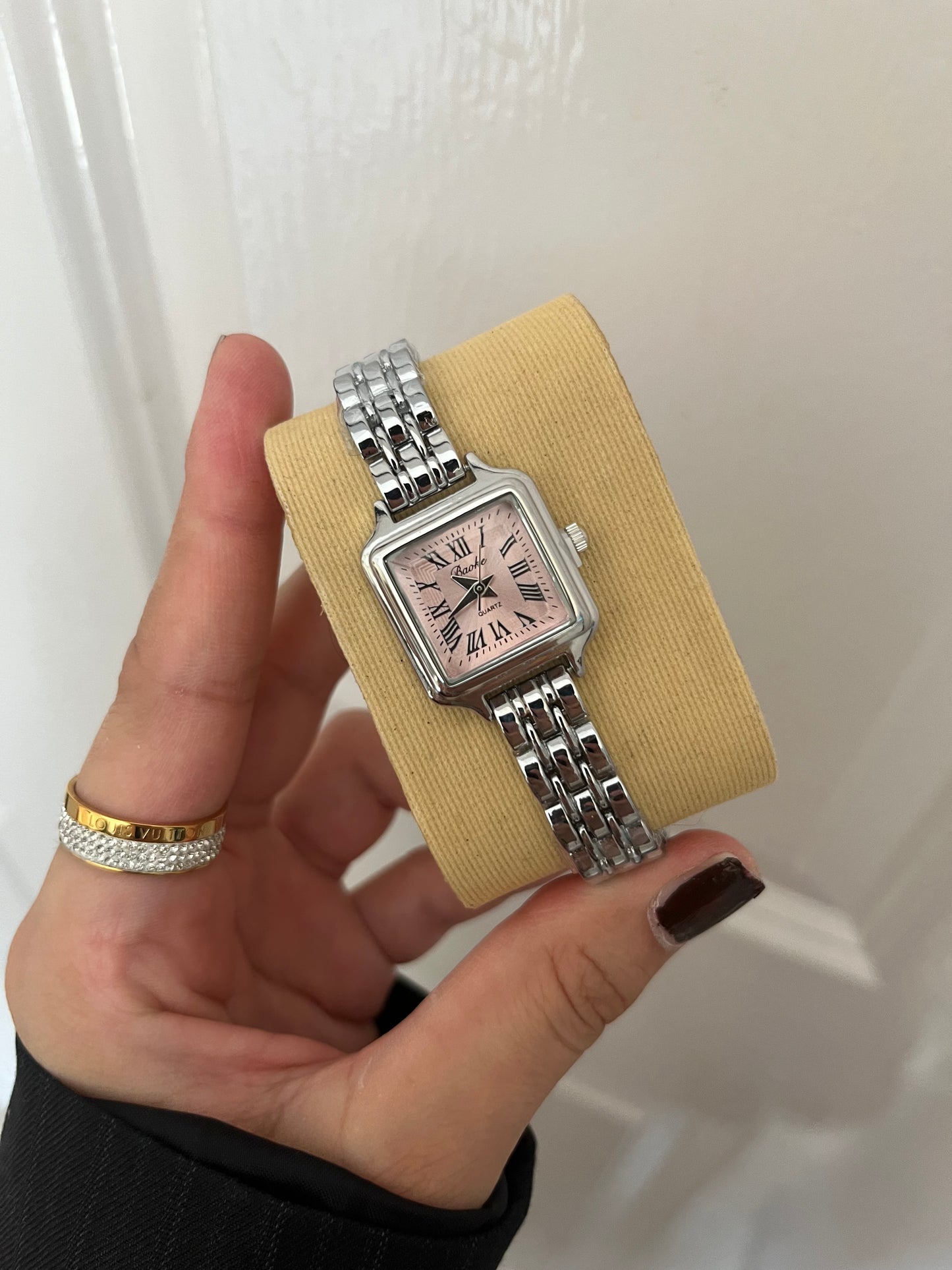 Fossil Raquel Pink Dial Watch