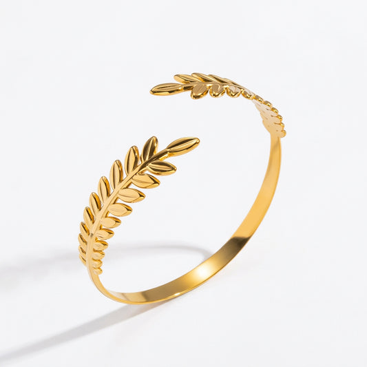 Laurel Leaf Bangle