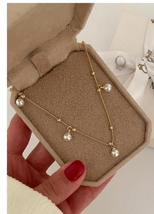 RETRO PEARL BRACELET/ANKLET