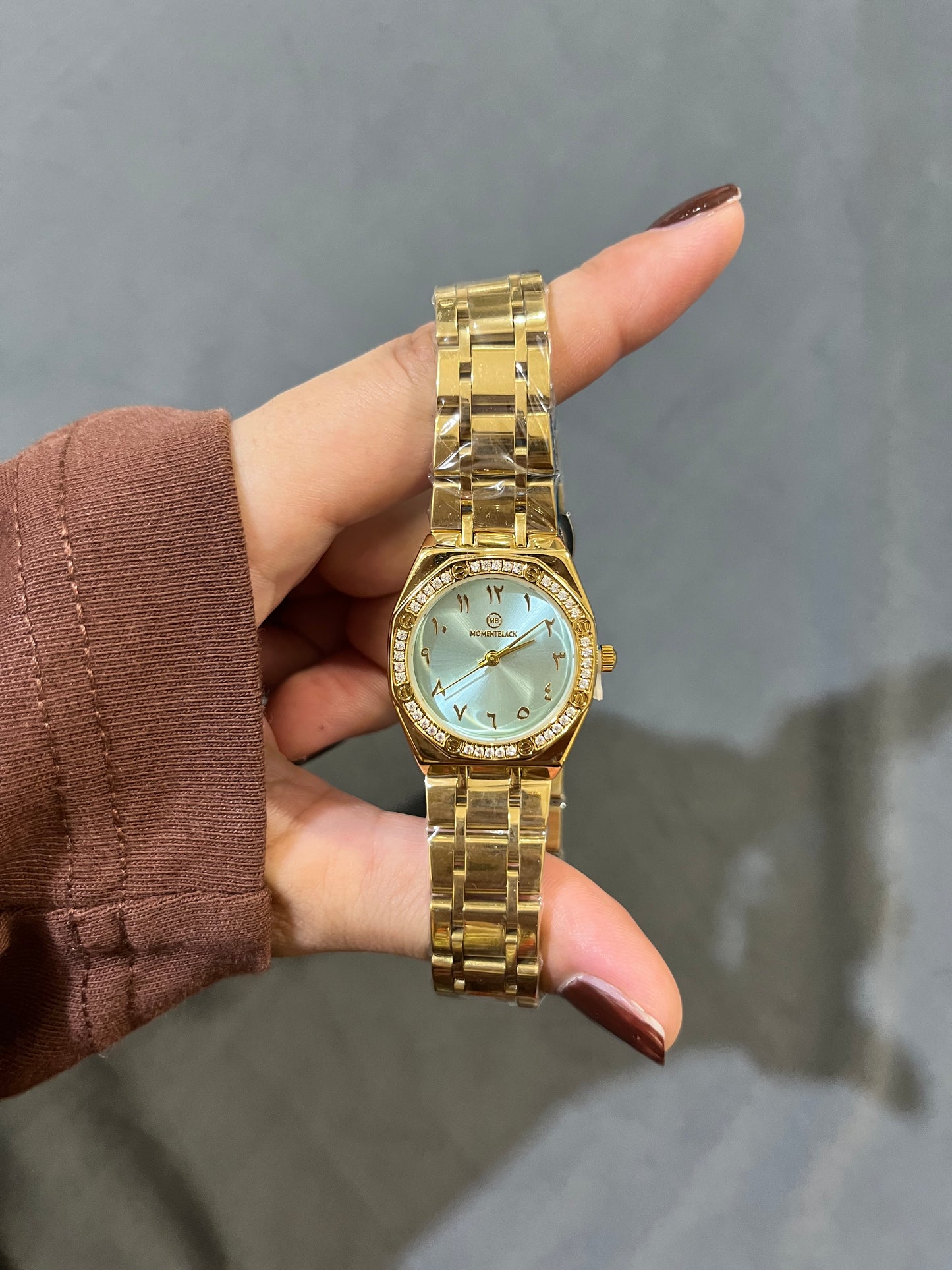 Mount Royale Watch-ice blue dial