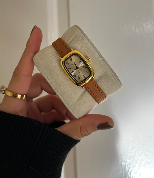 Timeless Duchess leather watch