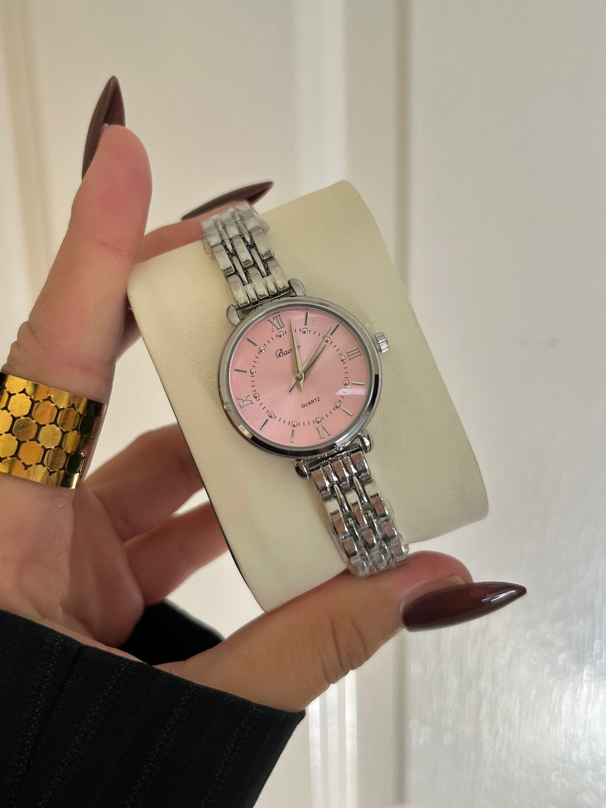 Rosaline Silver Watch