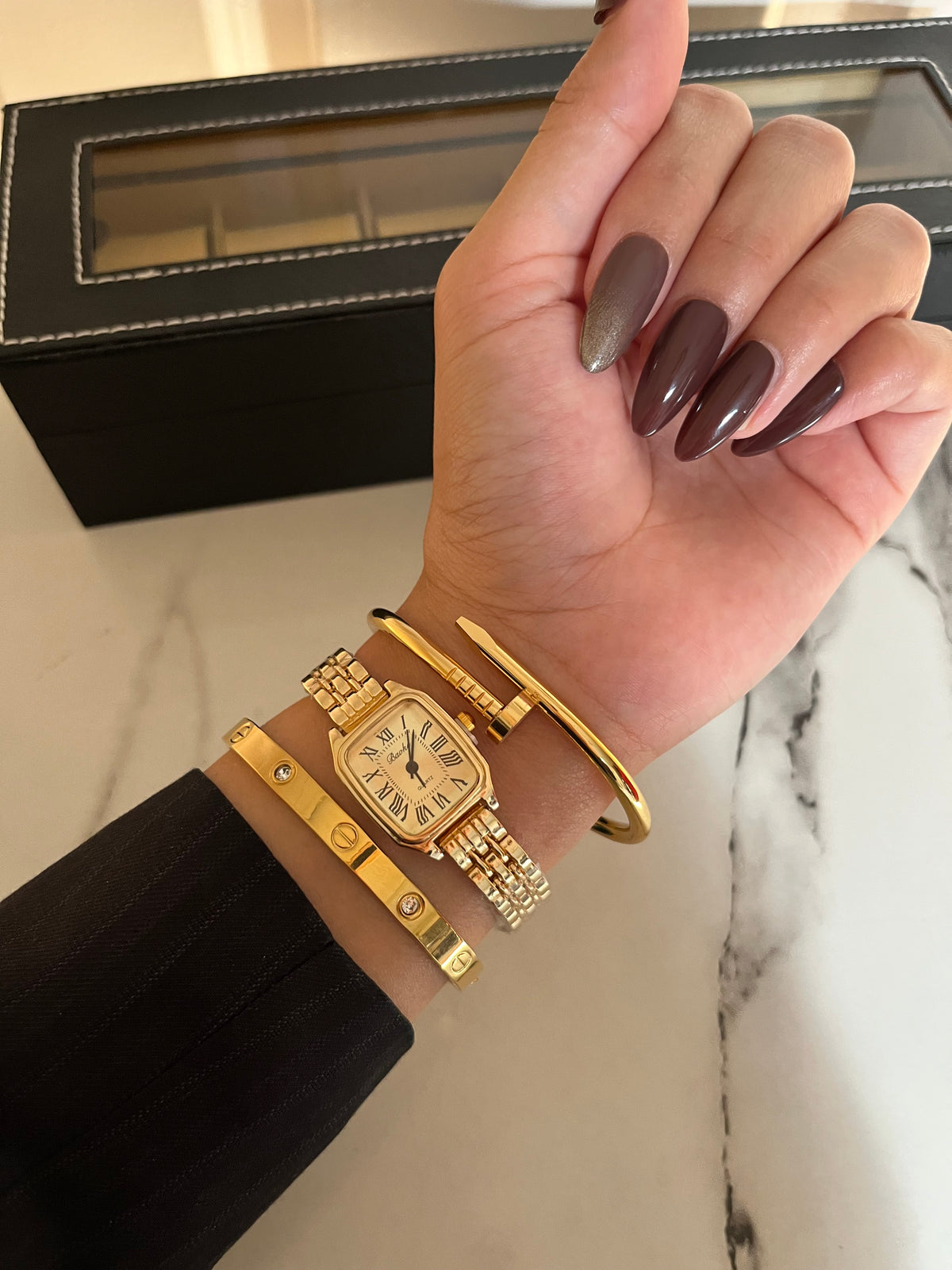 Broke Watch X Nail Cartier Bangle