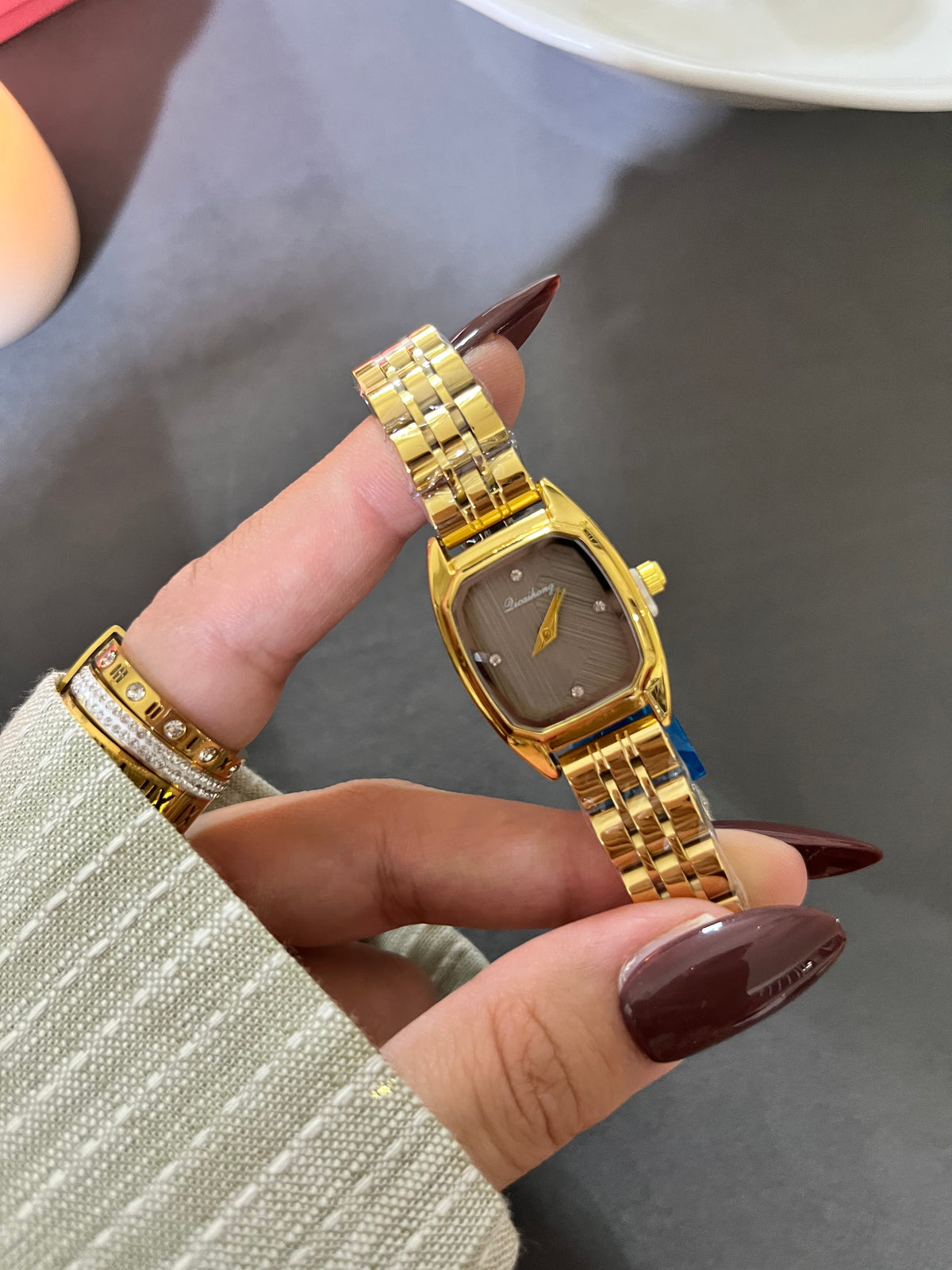 Bronze Duchess Square Watch