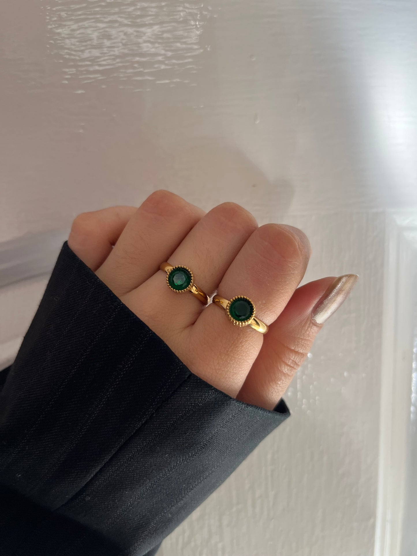 Emerald Gleam Ring