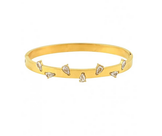 SHAINA DIAMOND CUT BANGLE
