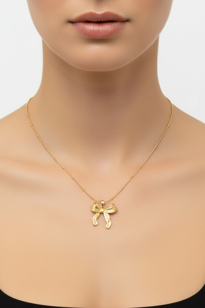 BOW CHARM PENDANT