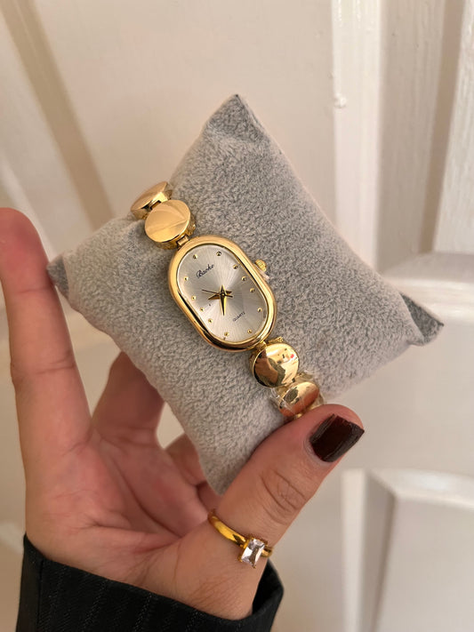 Dynasty White Dail Watch