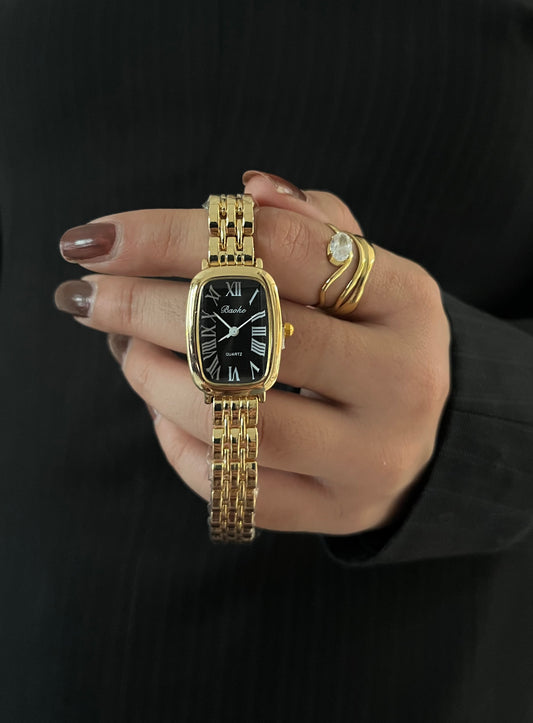 Aurelia Watch-Black dial
