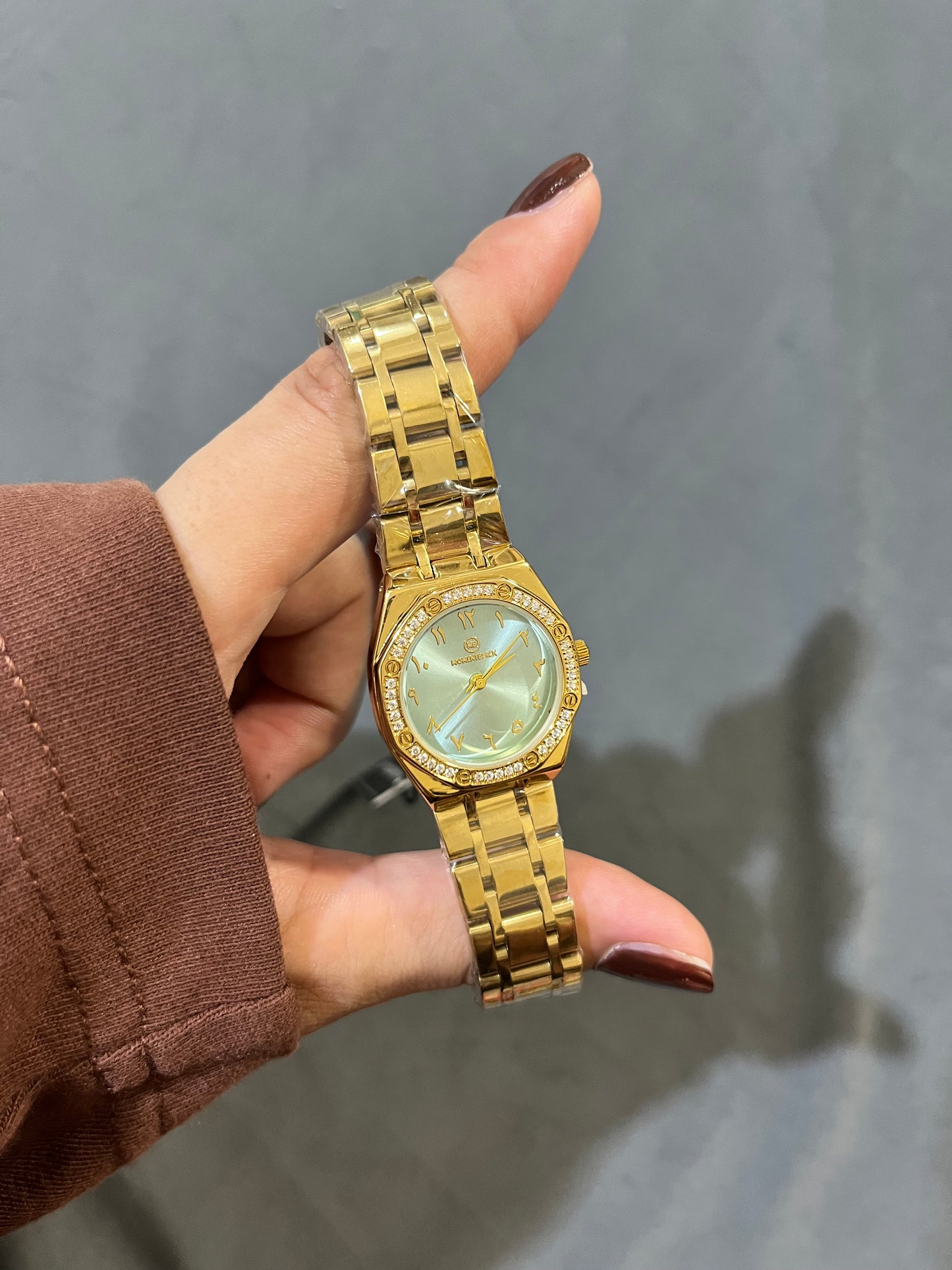 Mount Royale Watch-ice blue dial