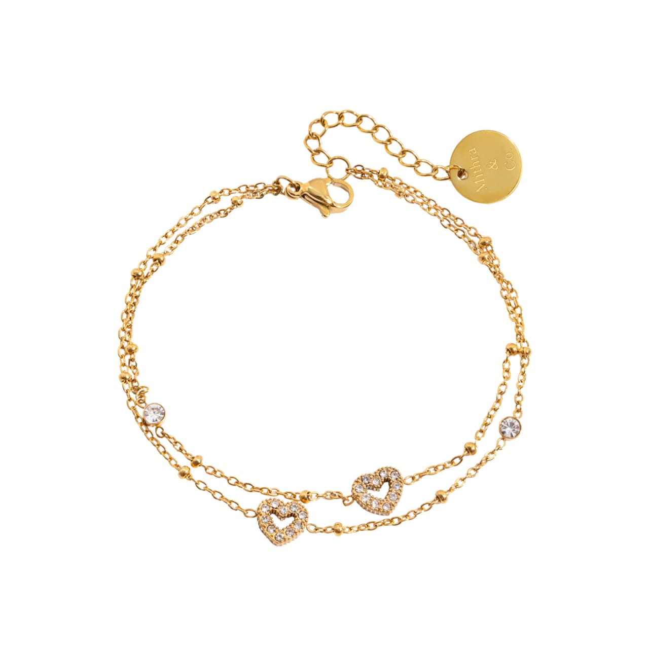 Minimalistic Heart Bracelet