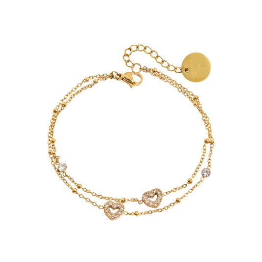 Minimalistic Heart Bracelet