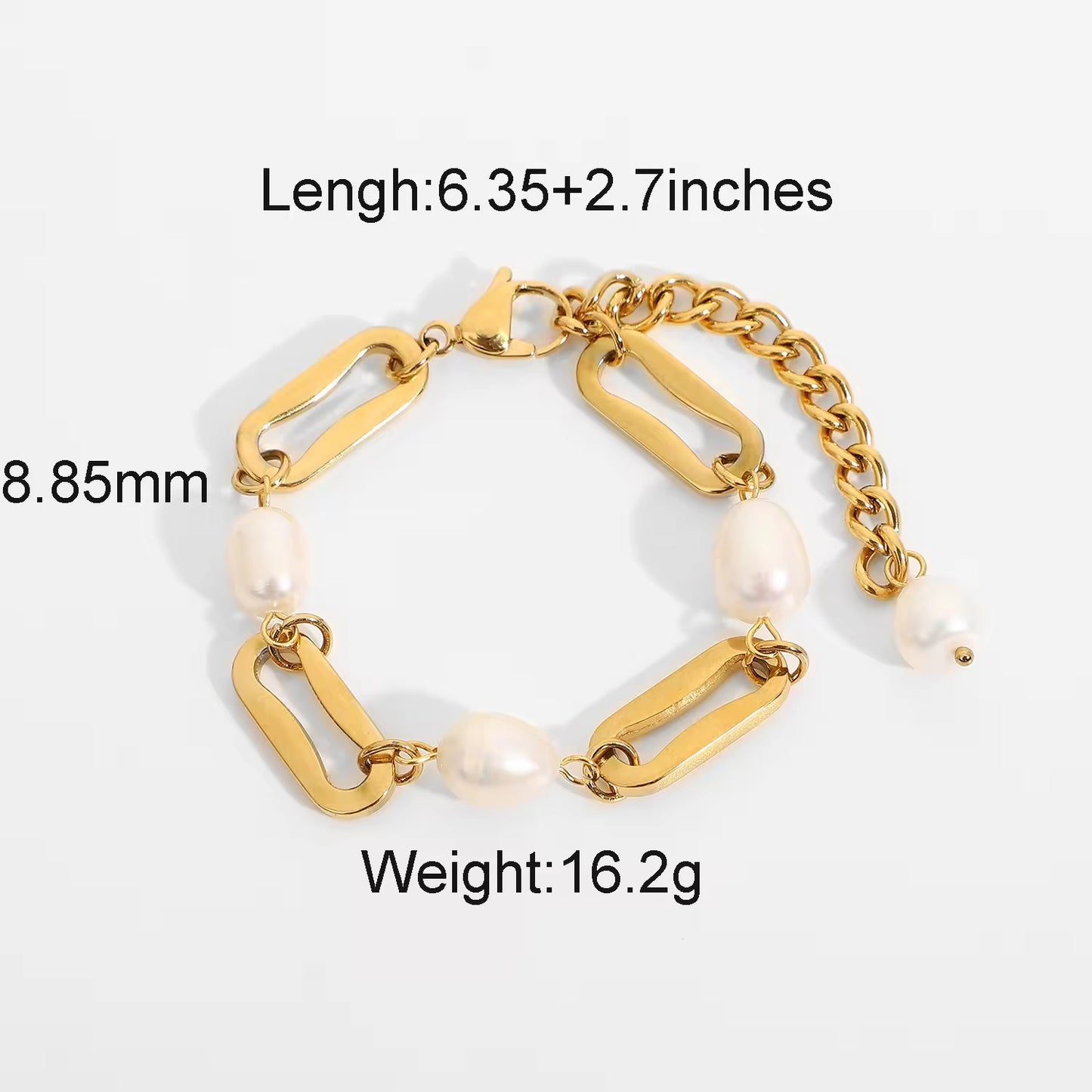 CIARA PEARLS BRACELET-18k