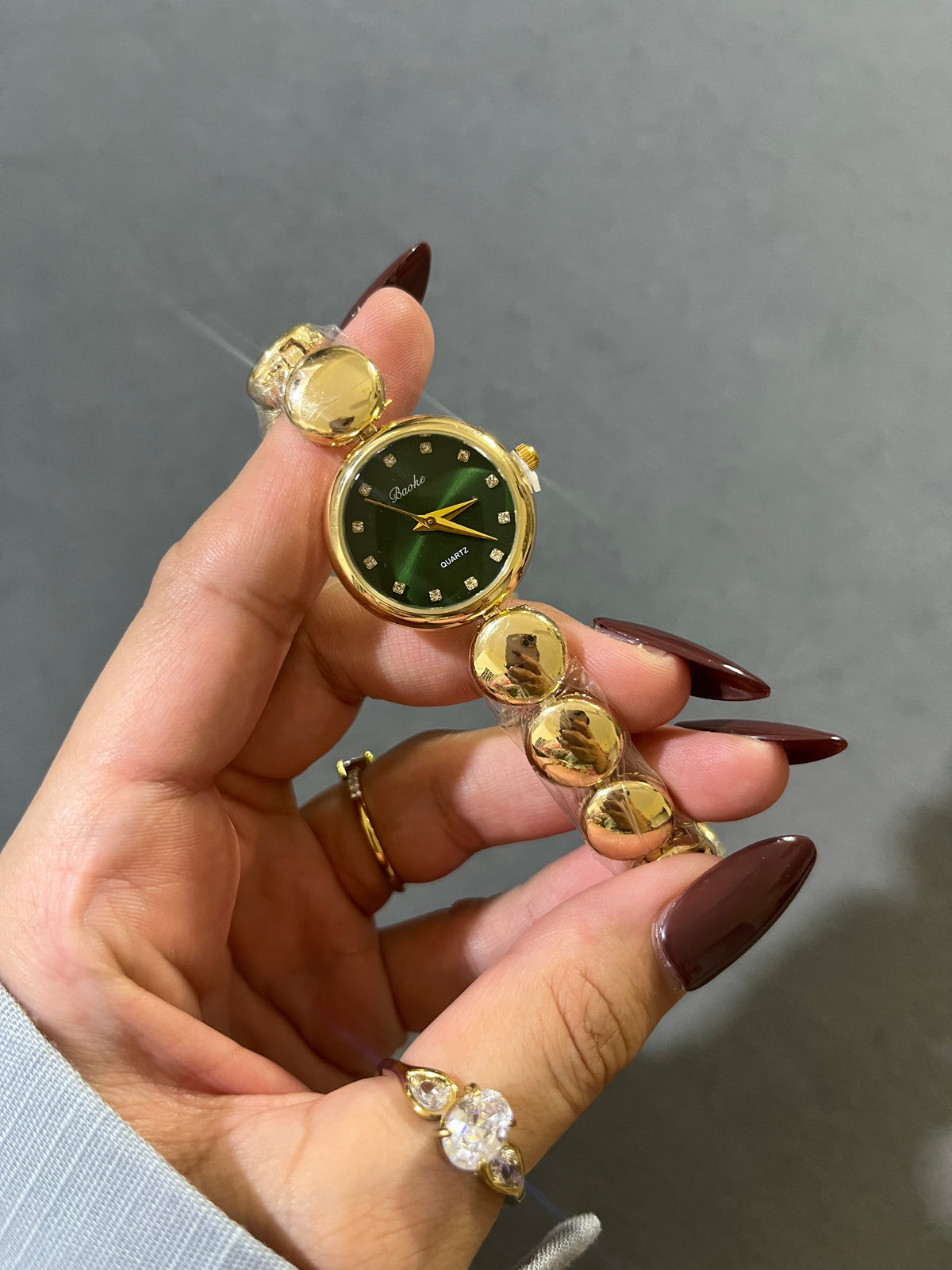 Dynast Green Dail Watch