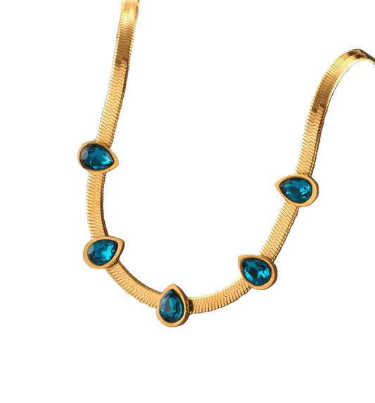 Aqua Royalty Necklace