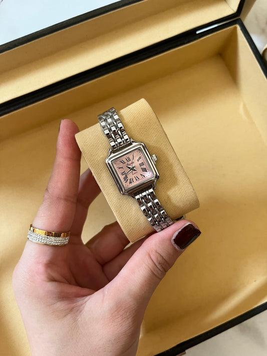 Fossil Raquel Pink Dial Watch
