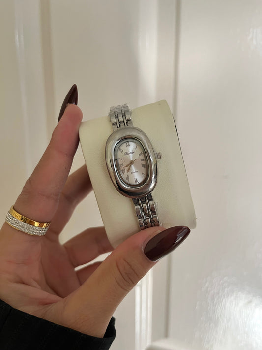 Monarque Ash Watch-Silver Dial