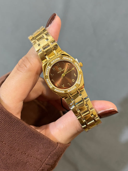 Mount Royale Watch-chocolate dial